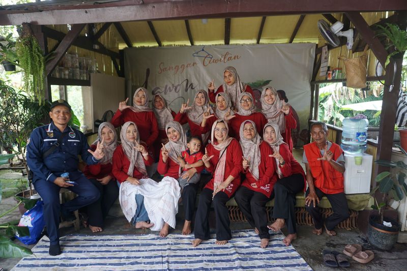 Batik Ciwitan, Ikon Ekonomi Kreatif Desa Benteng Ciampea