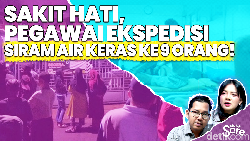 Video: Dendam Karena Ditegur, Pegawai Ekspedisi Lakukan Penyiraman Air Keras