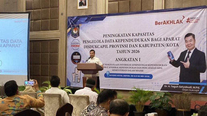 Dirjen Dukcapil Kemendagri, Teguh Setyabudi (Devi/detikcom)