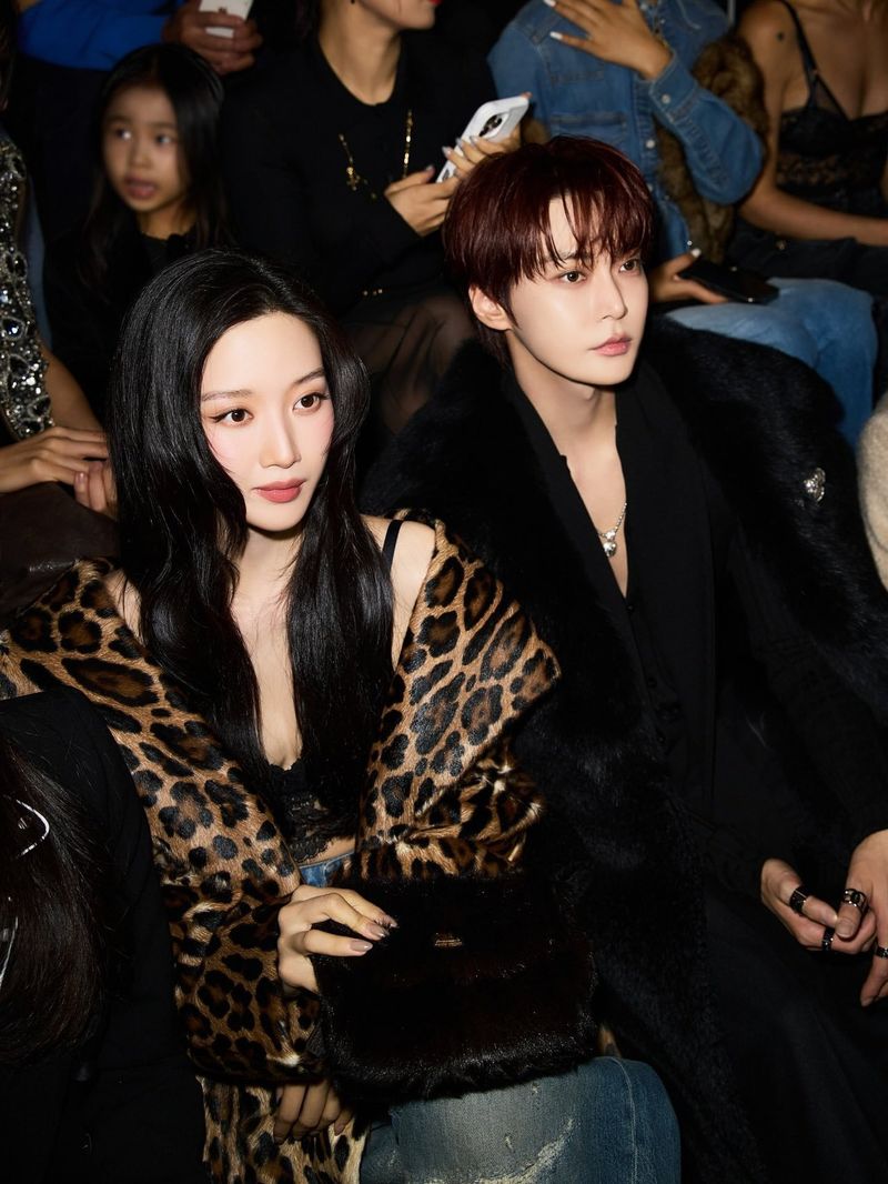 Doyoung NCT dan Moon Ga Young Doyoung NCT dan Moon Ga Young tampil sebagai cameo di film The Devil Wears Prada 2.