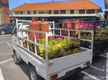 Pangkalan Resmi di Denpasar Oplos LPG Subsidi, Polisi Sita Puluhan Tabung Gas