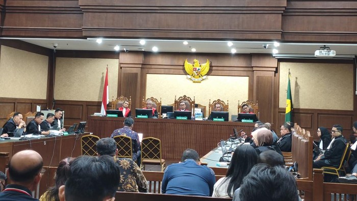 Eks Ketua BPK Agung Firman menjadi ahli dari kubu Nadiem (Kurniawan/detikcom)