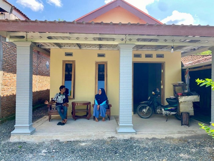 Ilustrasi pembangunan rumah warga miskin di Jateng.