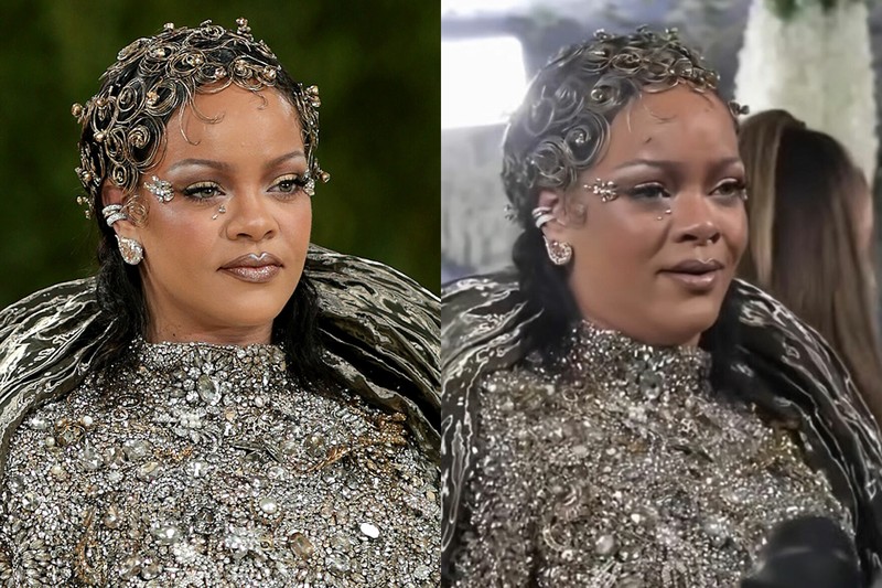 Instagram vs Realita di Met Gala