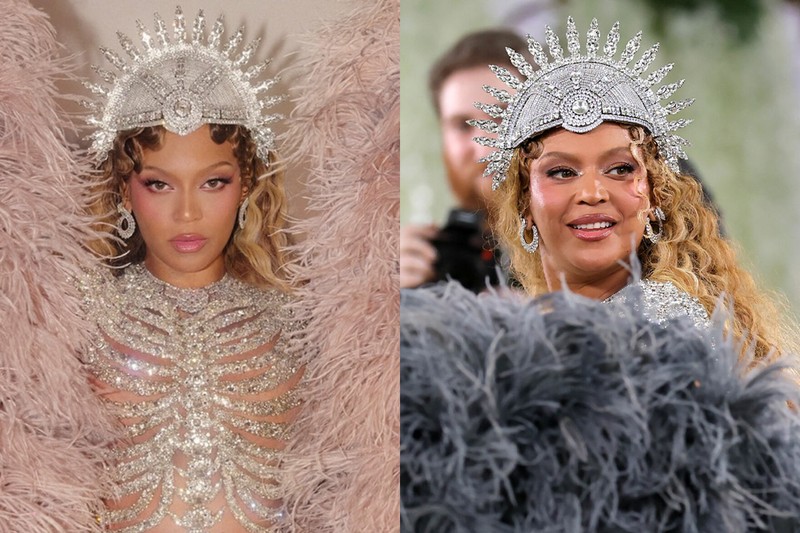 Instagram vs Realita di Met Gala