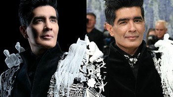 Manish Malhotra di Instagram vs realita. Foto: via Boredpanda