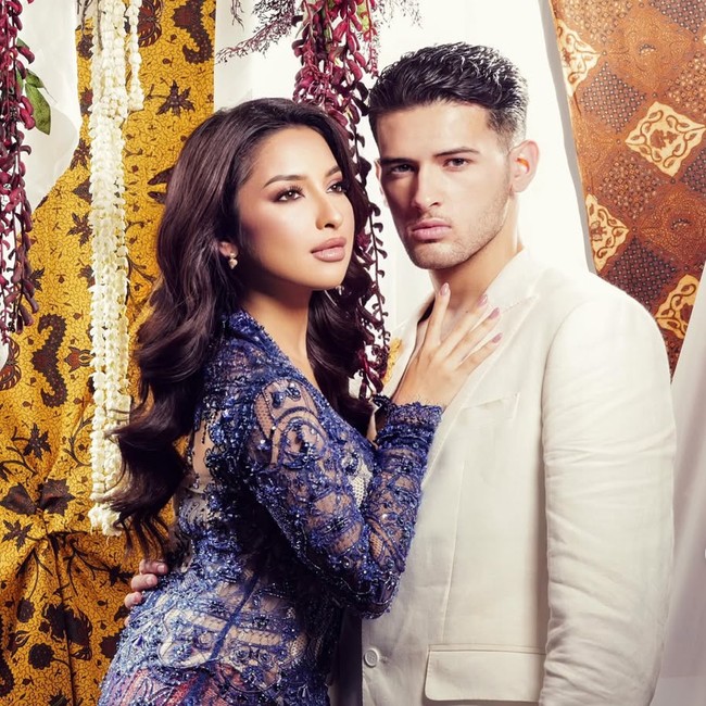 Prewedding Jennifer Coppen-Justin Hubner, Perpaduan Unik Batik & Look Modern