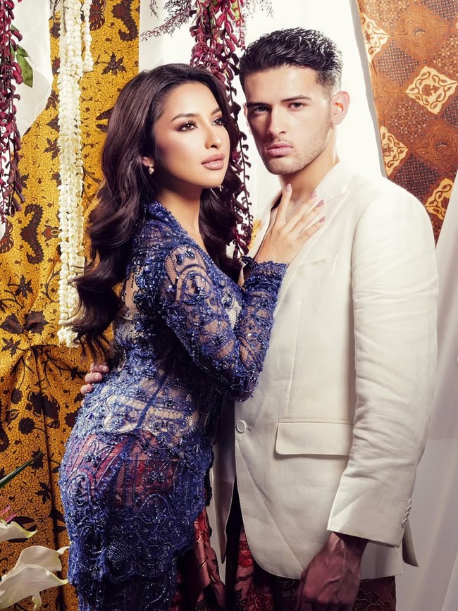 Prewedding Jennifer Coppen-Justin Hubner, Perpaduan Unik Batik & Look Modern