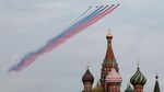 Jet Rusia Warnai Langit Moskow Jelang Parade Kemenangan