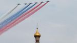 Jet Rusia Warnai Langit Moskow Jelang Parade Kemenangan