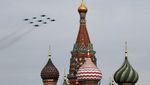 Jet Rusia Warnai Langit Moskow Jelang Parade Kemenangan