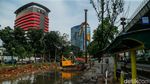Normalisasi Kali Cideng Dikebut, Lumpur Dikeruk dan Turap Dipasang