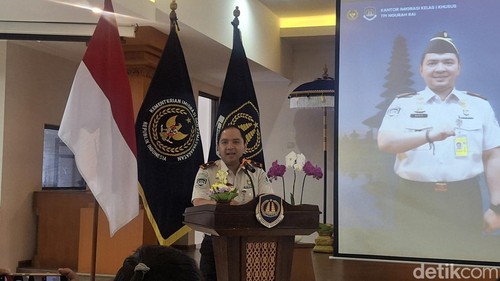 Kepala Kantor Imigrasi Ngurah Rai Bugie Kurniawan. (Foto: Fabiola Dianira/detikBali)