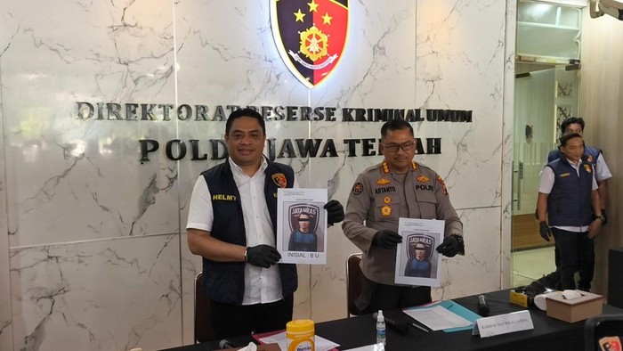 Konferensi pers kasus pencurian di gereja wilayah Boyolali - Semarang di Mapolda Jateng, Rabu (6/5/2026).