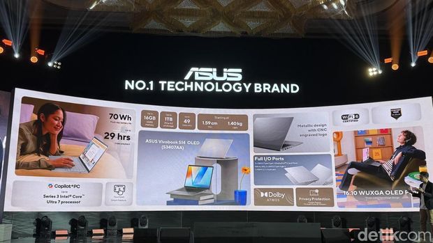 Laptop Asus Vivobook terbaru hadir di Indonesia