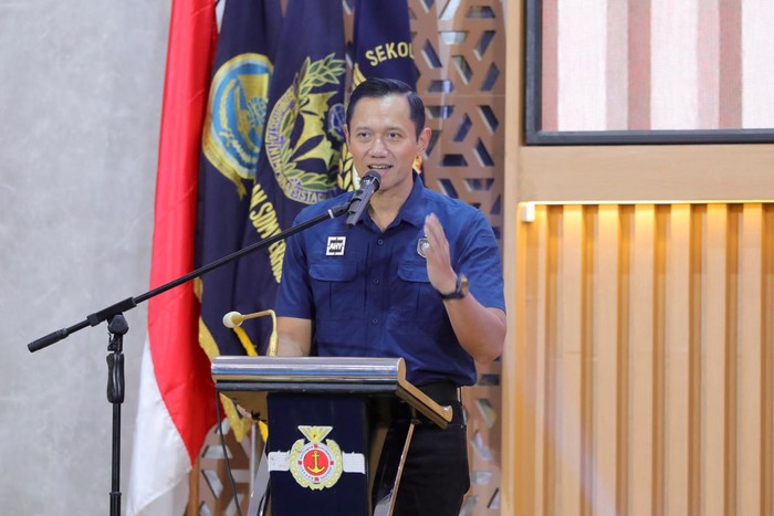 Menteri Koordinator Bidang Infrastruktur dan Pembangunan Kewilayahan Agus Harimurti Yudhoyono (AHY)