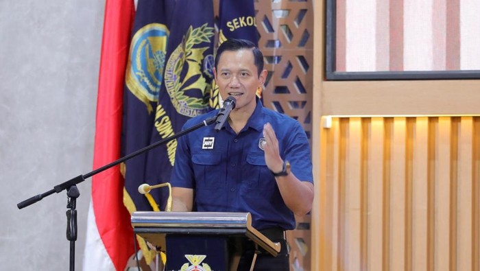 Menteri Koordinator Bidang Infrastruktur dan Pembangunan Kewilayahan Agus Harimurti Yudhoyono (AHY)