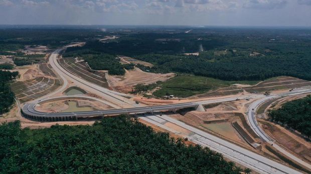 Penampakan Junction Pekanbaru - Bypass Pekanbaru. (Dok: Hutama Karya)