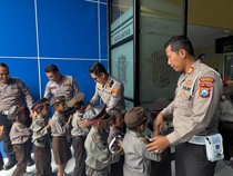Satlantas Polresta Sidoarjo Ajak Anak TK Belajar Lalu Lintas Sambil Main