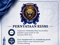 Sikap Aremania Utas Soal Insiden Pantai Wediawu Malang: Jaga Kondusivitas!