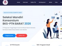 Pendaftaran SMMPTN-Barat 2026 Resmi Dibuka,Cek Syarat dan Cara Daftarnya