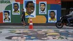 Tradisi Mural Piala Dunia Hidupkan Jalanan Rio
