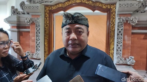 Anggota DPR RI I Nyoman Parta saat ditemui di Kantor Gubernur Bali, Kamis (7/5/2026). (Foto: Ahmad Firizqi Irwan/detikBali)