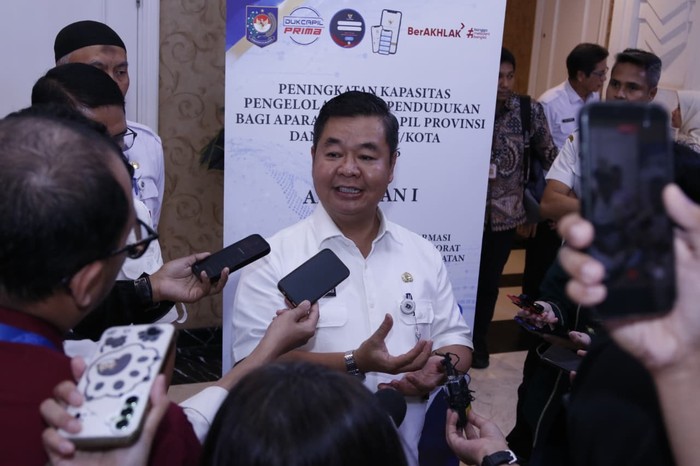 Direktur Jenderal (Dirjen) Kependudukan dan Pencatatan Sipil (Dukcapil) Kementerian Dalam Negeri (Kemendagri) Teguh Setyabudi