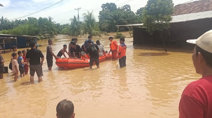 Dua kecamatan di Muratara tergenang banjir