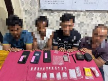 Polisi Tangkap 4 Jaringan Narkoba di Siak, Ada Kades Langkai