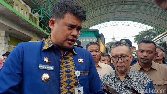 Gubsu Bobby Nasution bertemu dengan manajemen ALS dan keluarga korban. (Nizar Aldi/detikSumut)