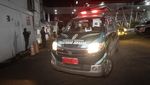 Jenazah Korban Bus ALS Tiba di RS Bhayangkara Palembang untuk Identifikasi