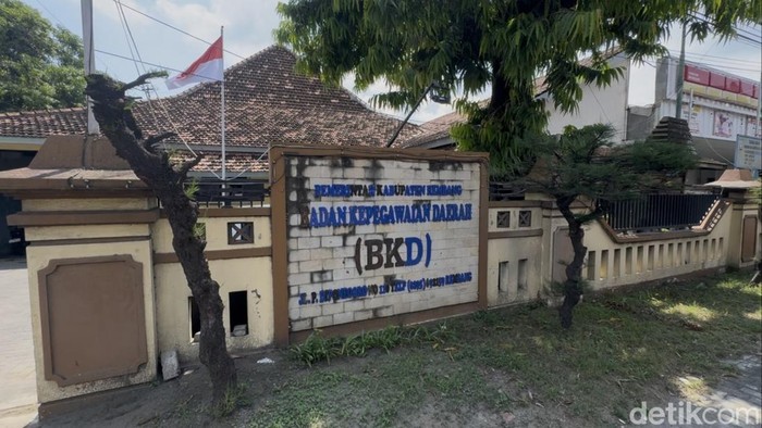 Kantor BKD Rembang.