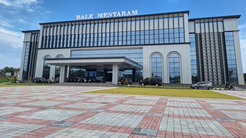 Kantor baru wali kota Mataram di Jalan Gajah Mada, Jempong, Sekarbela, Kota Mataram.