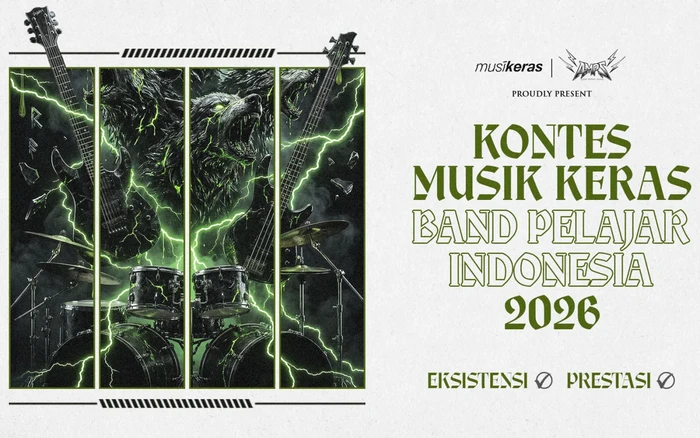 Kontes Musik Keras Band Pelajar Indonesia 2026
