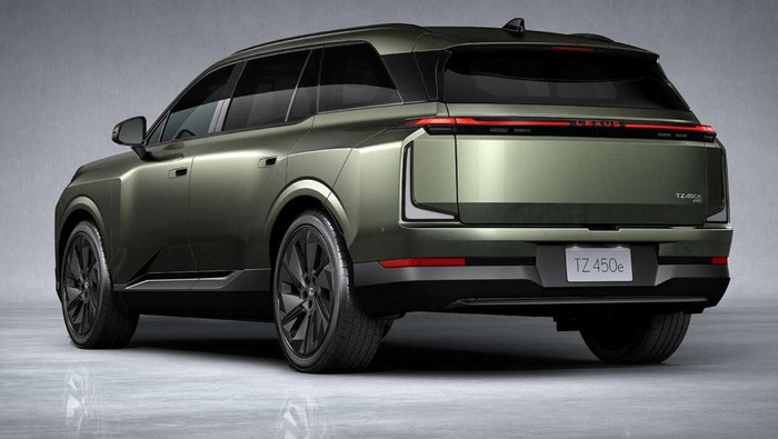 Lihat Lebih Dekat SUV Listrik Premium Terbaru Lexus TZ