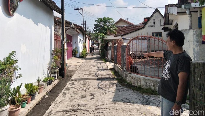 Lokasi dugaan begal pantat yang terjadi di Santan, Mertoyudan, Kabupaten Magelang, Kamis (7/5/2026).