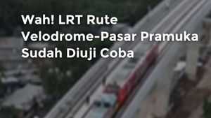 Video: Uji Coba LRT Rute Velodrome-Pasar Pramuka