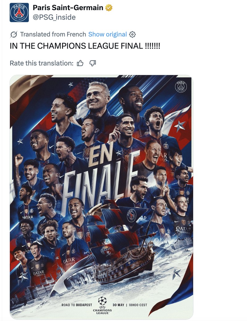 Meme Final Liga Champions