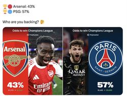 Netizen Sorot Misi Berbeda PSG vs Arsenal di Final Liga Champions