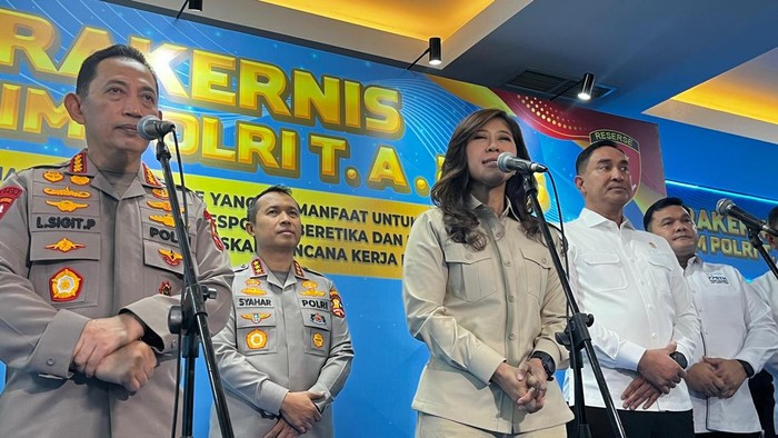 Menteri Komunikasi dan Digital (Menkomdigi) Meutya Hafid