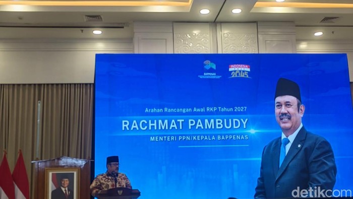 Menteri Perencanaan Pembangunan Nasional/Kepala Badan Perencanaan Pembangunan Nasional (PPN/Bappenas), Rachmat Pambudy
