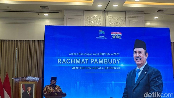 Menteri Perencanaan Pembangunan Nasional/Kepala Badan Perencanaan Pembangunan Nasional (PPN/Bappenas), Rachmat Pambudy