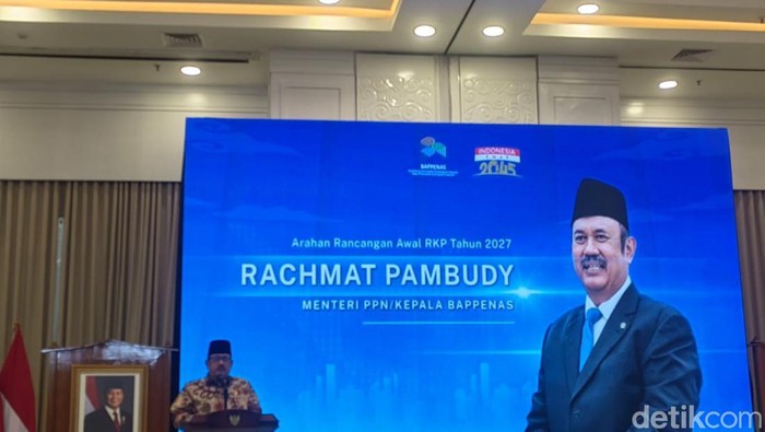 Menteri Perencanaan Pembangunan Nasional/Kepala Badan Perencanaan Pembangunan Nasional (PPN/Bappenas), Rachmat Pambudy