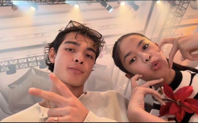 Momen keakraban dengan Olla dan Aleena juga dibagikan Tristan ke akun Instagramnya. two princesses, one fashion show, tulis Tristan dalam unggahannya. Foto: Instagram/@tristan_molina