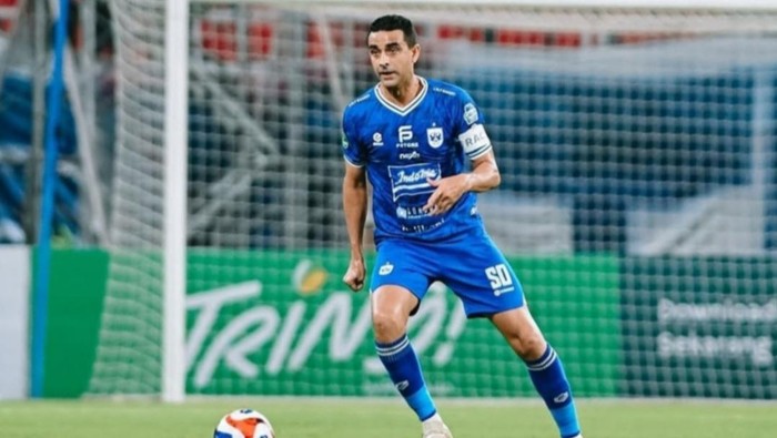 Pemain senior PSIS, Otavio Dutra dalam laga Championship 2025/2026.