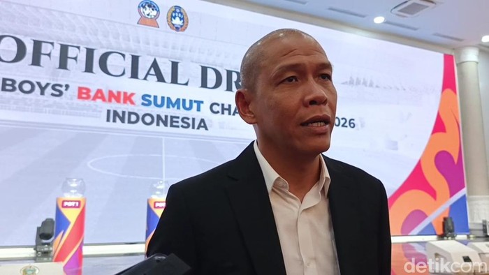 Pelatih Timnas Indonesia U-19 Nova Arianto.
