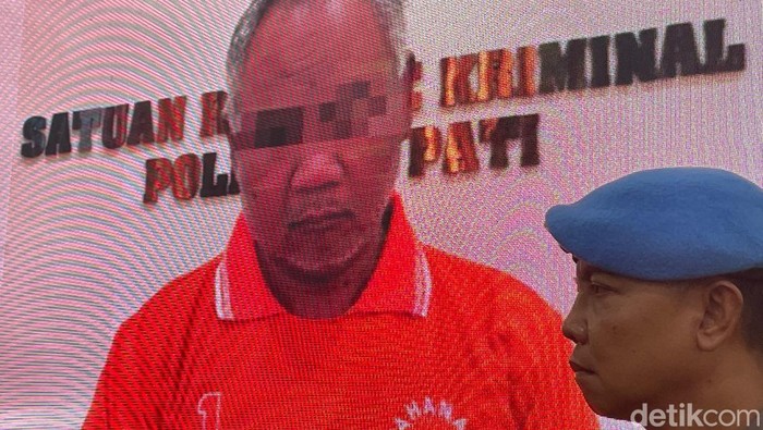 Konferensi pers kasus pemerkosaan santriwati di Polresta Pati, Kamis (7/5/2026).