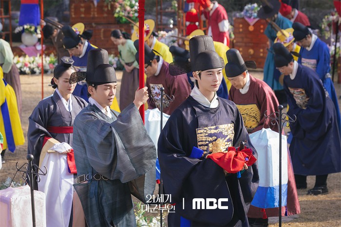 Adegan Royal Wedding dalam drama Korea Perfect Crown.