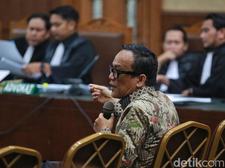 Potret Immanuel Ebenezer di Sidang Lanjutan Kasus Pemerasan K3 Kemnaker